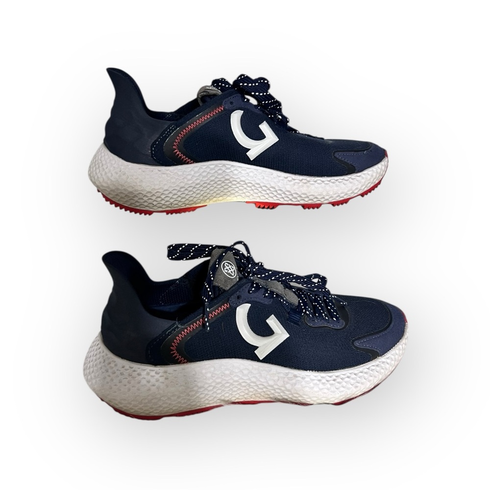 G/FORE MG4X2 Hybrid Golf Cross Trainer in a navy/twilight colorway.